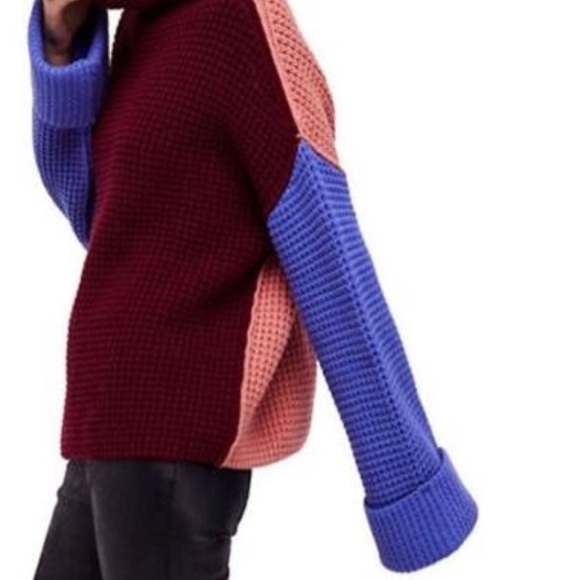 Free People City Park Pull Over Sweater - Picture 3 of 11